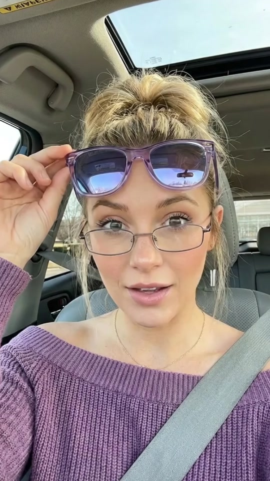 Okay but why do these look this good over my glasses 😅#sunglasses #pu...