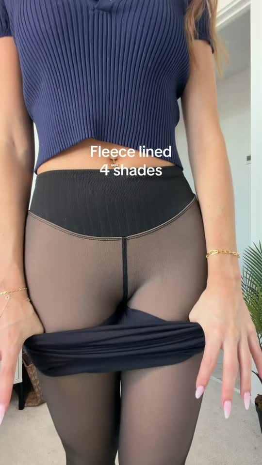 Fleece Lined Tights on TikTok