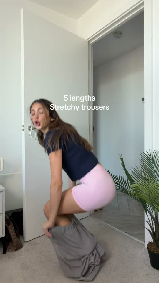 Halara Waffle Work Trousers on TikTok