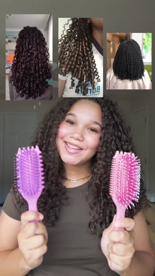 Bounce Curl Styling Brush on TikTok