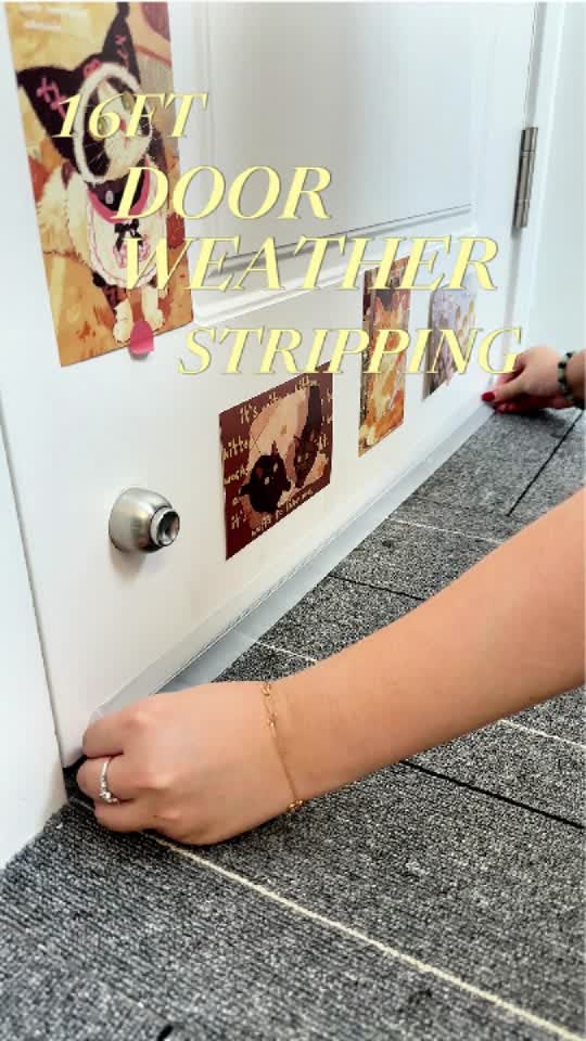 Door Weather Stripping Seal on TikTok