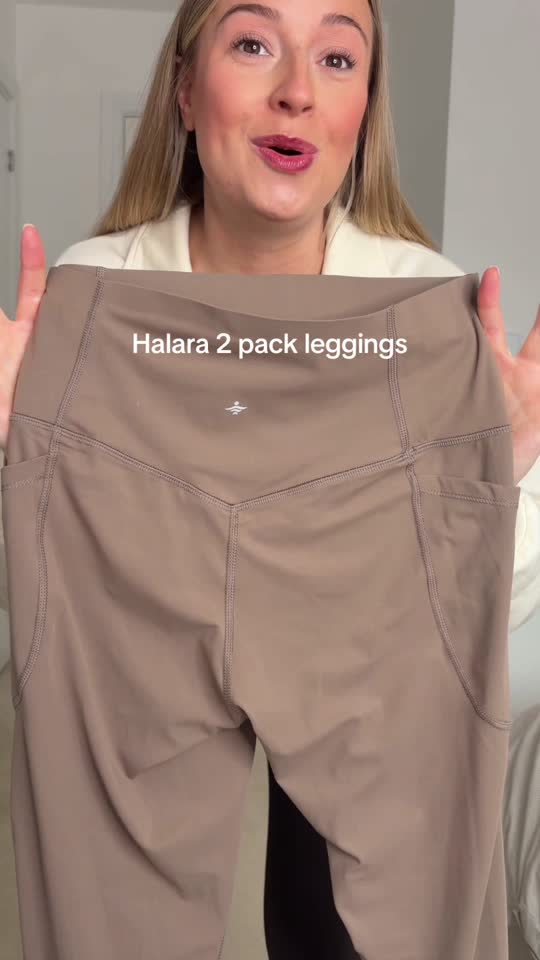 Wearing medium, 7/8🫶🏼 #halara #halarauk #halaraleggings #tiktokmademe...