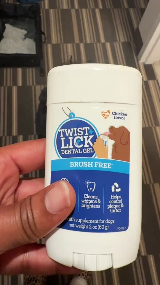 The Dental Trick My Dog Actually Tolerates @Tevrabrands #newdog #newd...