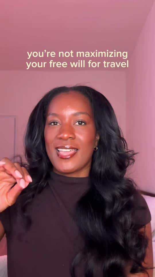 You need to start maximizing your free will when it comes to travel✈️...